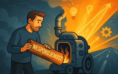[Pondělní inspirace #10]Nespokojenost jako palivo