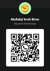 skupina Mužský kruh v Brně na WhatsAppu