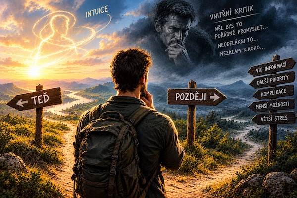 PI 64 Pondělní inspirace #64 o výhodách rychlých rozhodnutí